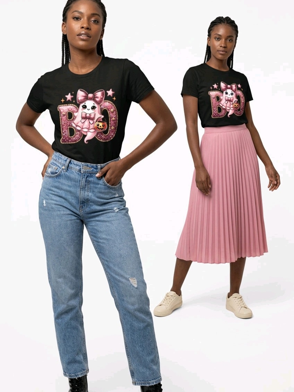 'Boo' Ghost Graphic Tee - Picture 5 of 5